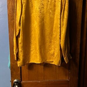 Vibrant Yellow Long Sleeve Shirt